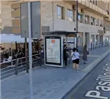 Marquesinas en el Centro histórico y la Alameda de Málaga